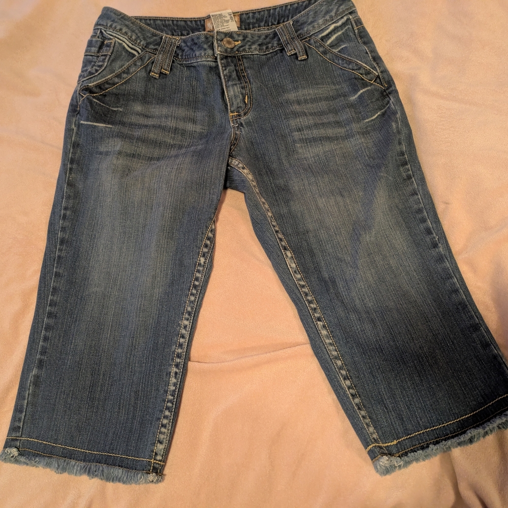 ✨Y2K Embroidered Bermuda Denim Shorts✨